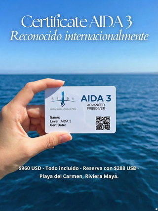 Curso de Advanced Freediver | 3 días